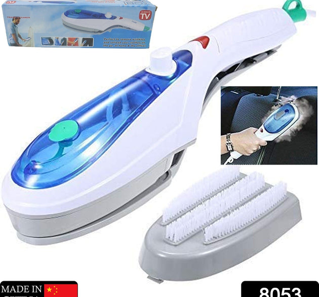 Portable handheld steam iron for travel and home