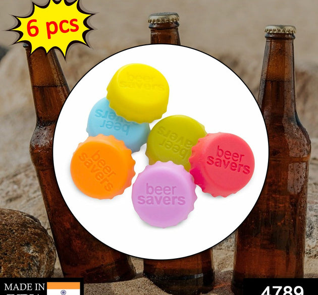 Beer saver caps 6pc