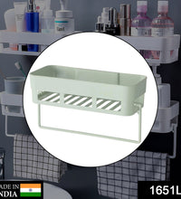 Wall holder storage rack, suitable for kitchen and bathroom.