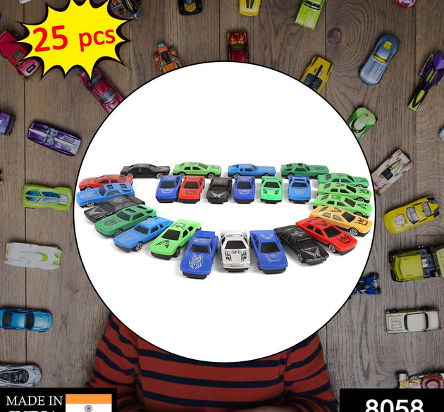 25-piece Super Racer power car set with various toy cars in vibrant colors