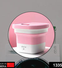 Portable mini washing machine, foldable design for small spaces