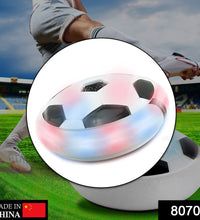 Interactive hover LED ball, ideal for household fun and children's games.