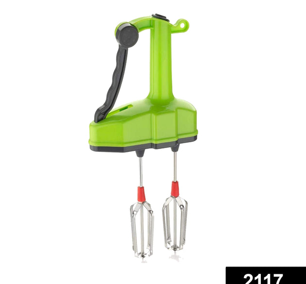 Hand blender and beater with power-free operation