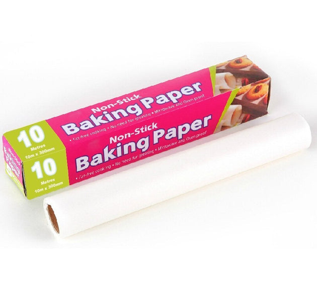 Roll of non-stick baking paper for microwave and oven.