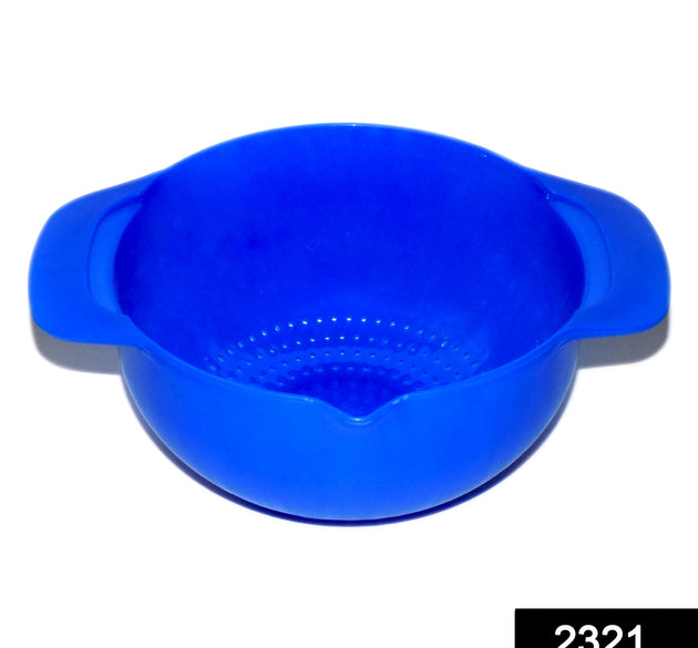 Double layer strainer for washing