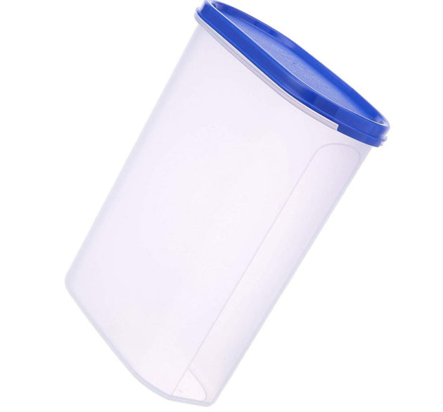 2000 ml transparent airtight food storage container with modular design.