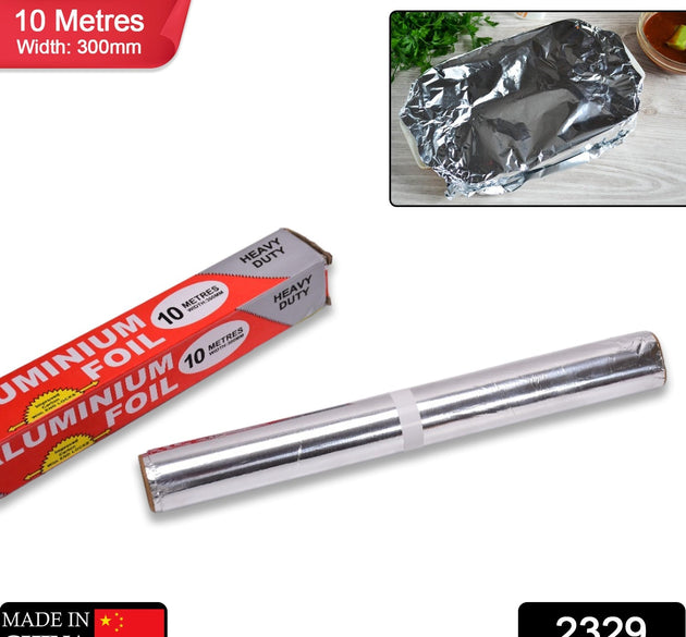 Heavy duty non-stick aluminum foil roll, for baking and grilling