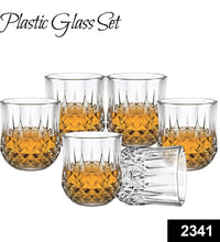 Heavy duty clear plastic glasses