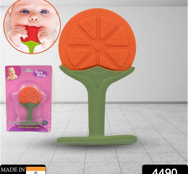 Fruit-shaped teether toy