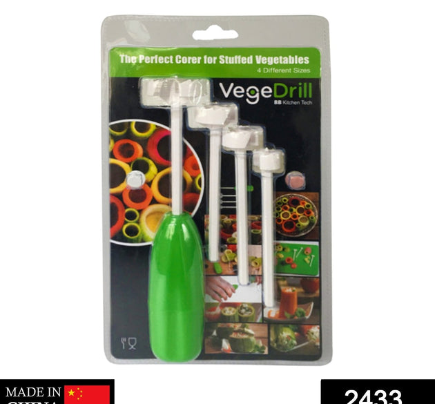 Veg Drill Vegetable Spiralizer Digging for Stuffed Vegetables