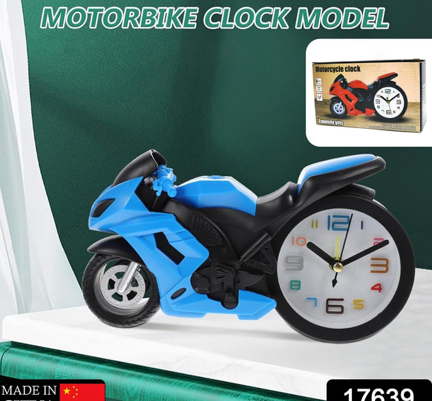 Fashioned Alarm Clock Novelty Retro Motorcycle / Motorbike Engine Style Clocks Alarm Clock Desktop Decoration Kids Gift