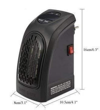 Handy plug-in heater, ideal for spot heating and energy-saving, 400W.