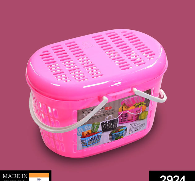 Multipurpose basket for storage or picnic use