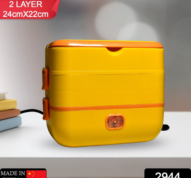 Portable electric lunch box with stainless steel containers