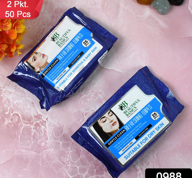 Beautiful Basics Dry & Sensitive Skin Face Wipes