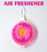 Flower-scented air freshener block for toilet use