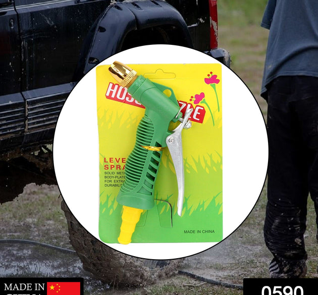 Durable Hose Nozzle Water Lever Spray Gun