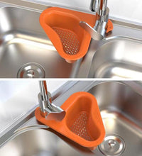 Swan-shaped drain strainer for kitchen sinks