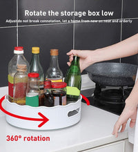 Adjustable rotating organizer tray for various uses