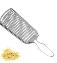 High-quality stainless steel grater ideal for zesting citrus and grating nutmeg and cheese.