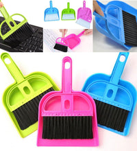 Handy dustpan and brush combo for small spaces.