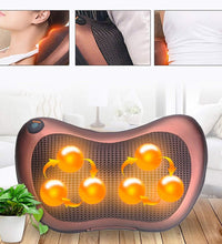 Comfortable massage pillow for neck and back.