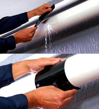 Strong adhesive tape for leak prevention and repair tasks.