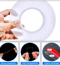 Traceless nano adhesive tape, 3 meters