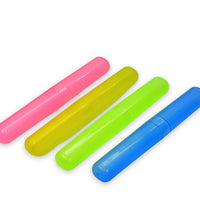 Portable toothbrush case, 4-piece set, suitable for travel and daily use