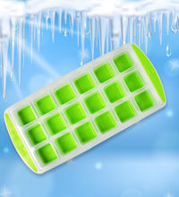 Ice cube tray with 18 cavities