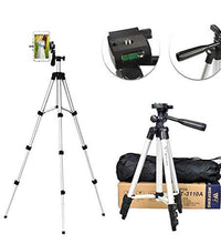 Compact tripod with adjustable height and angle