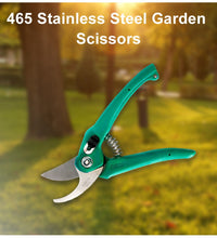 Professional stainless steel garden scissors for precise pruning