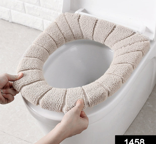 Winter Comfortable Soft Toilet Seat Mat Cover Cushion Plush