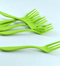 Small plastic serving fork set 6 pieces.