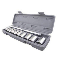 Standard socket wrench set, 10 pieces, 3/8 in. drive