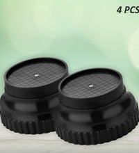 Plastic feet for furniture, set of four.