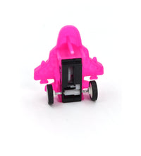 Mini pull back plane toy