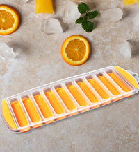 Narrow ice cube tray