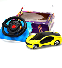 Stylish RC car with fast steering for kids.