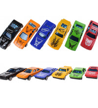 Super Racer power car set including 25 toy cars in assorted styles and colors