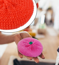 Nylon round scrubbers for kitchen use