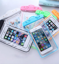 Waterproof pouch cover for phones, provides reliable water protection.