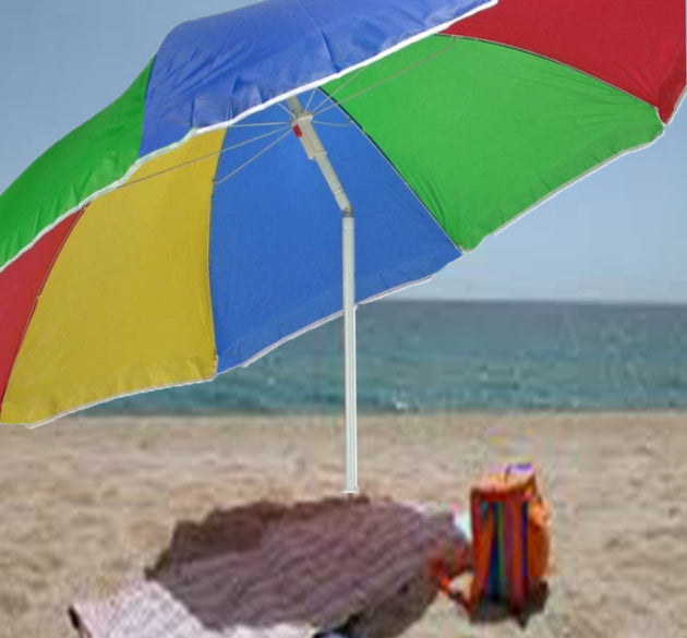 Sun Protection Water Proof Fabric Polyester Garden Umbrella for Beach, Lawn