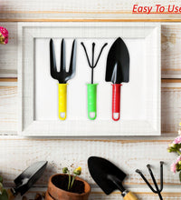 Vibrant garden tool set, 3 pieces for home gardening