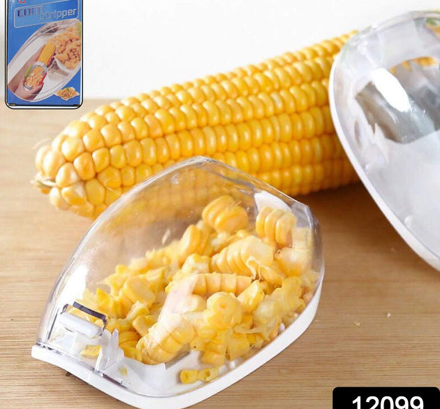 Magic Plastic with Steel Blades Corn Remover Kernel Stripper (1 Pc)