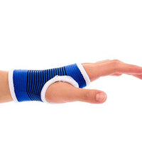 Hand grip braces, palm support gloves for surgical and sports use.