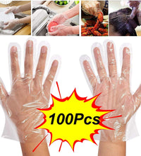 Transparent gloves pack