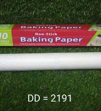 Backing non stick paper