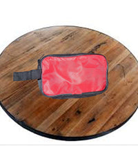 Travel hand pouch with compartments