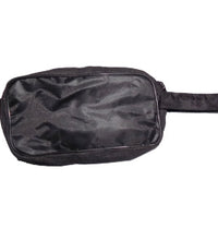 Black travel hand pouch